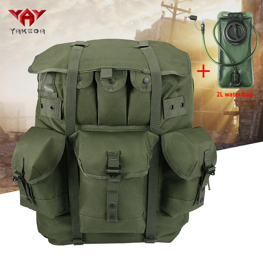 Mochila táctica YAKEDA gran capacidad con MOLLE y bolsa hidratación - imagen 4