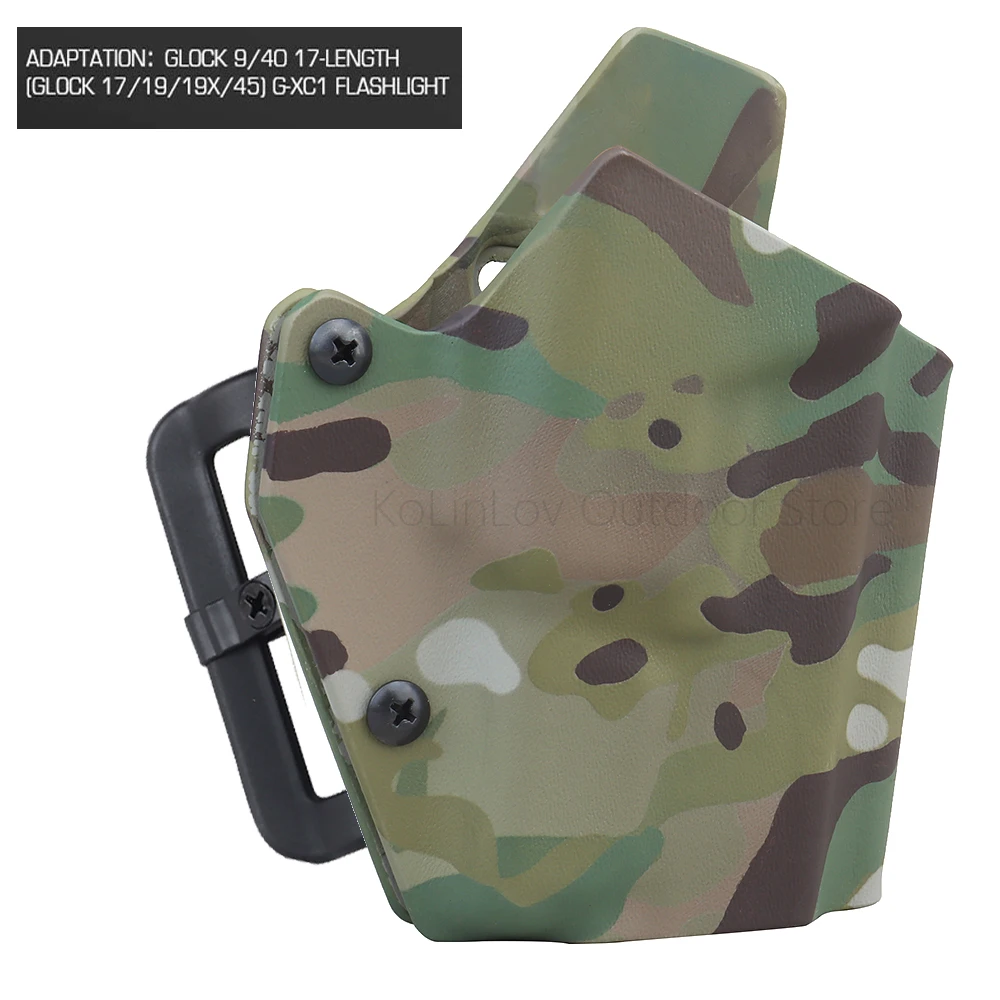 Funda Kydex táctica Glock 17/19/19X/45 – Militar Airsoft