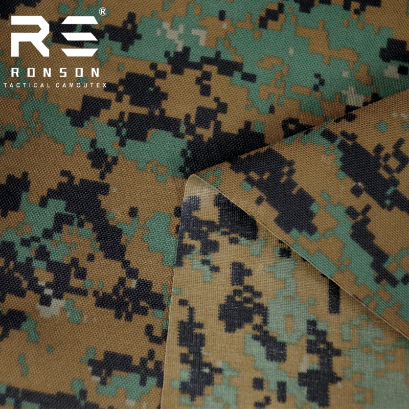 Tela táctica camuflaje MARPAT Oxford poliéster para chaleco - imagen 2