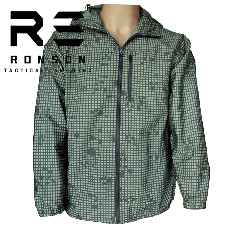 Chaqueta táctica con capucha hombre – Camuflaje invierno - imagen 3