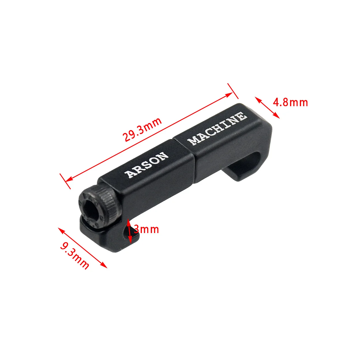 Guía de cables táctico M-LOK para rail Picatinny y guardamanos - imagen 5