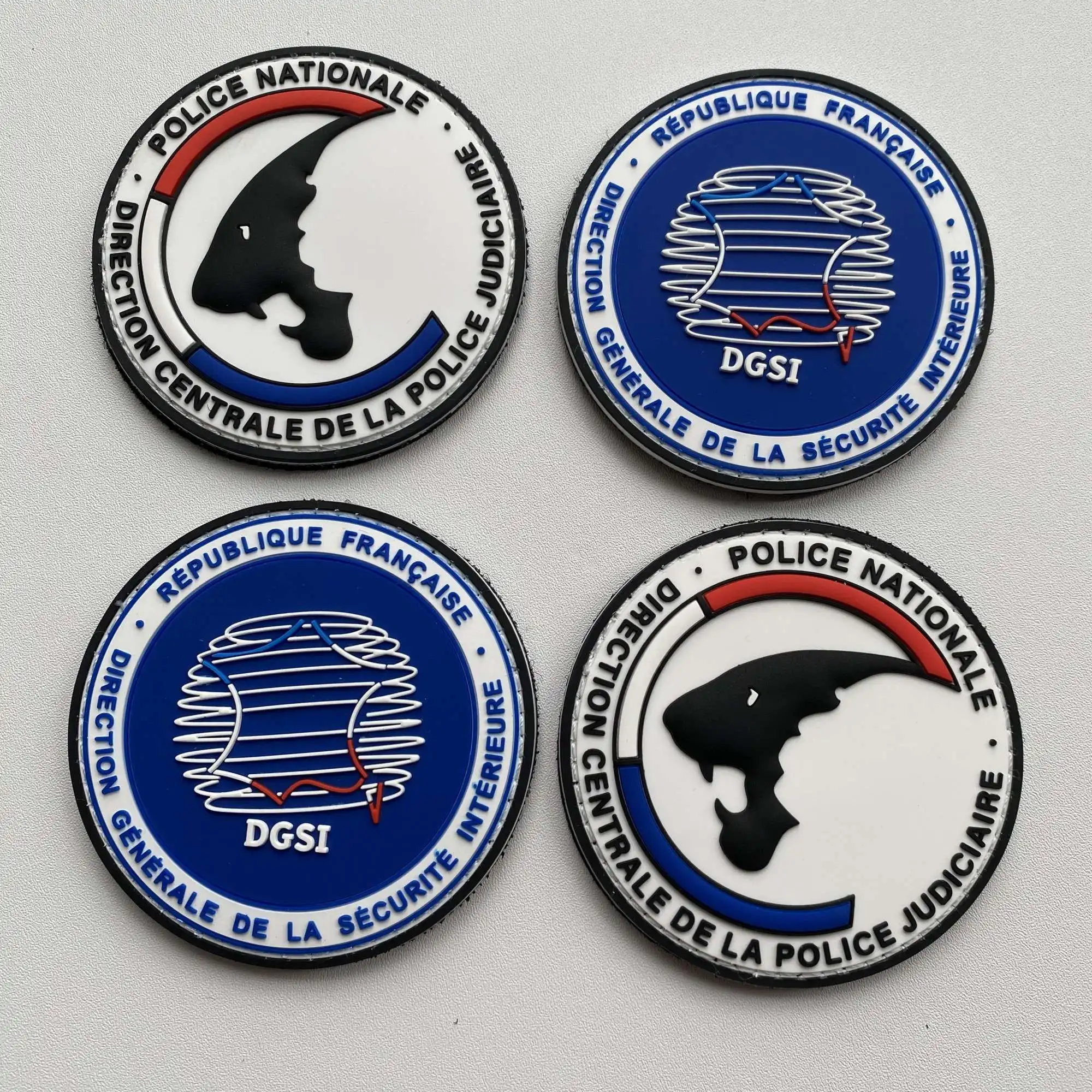 Parche de silicona 3D con logo, aplique de goma desmontable con velcro - imagen 3