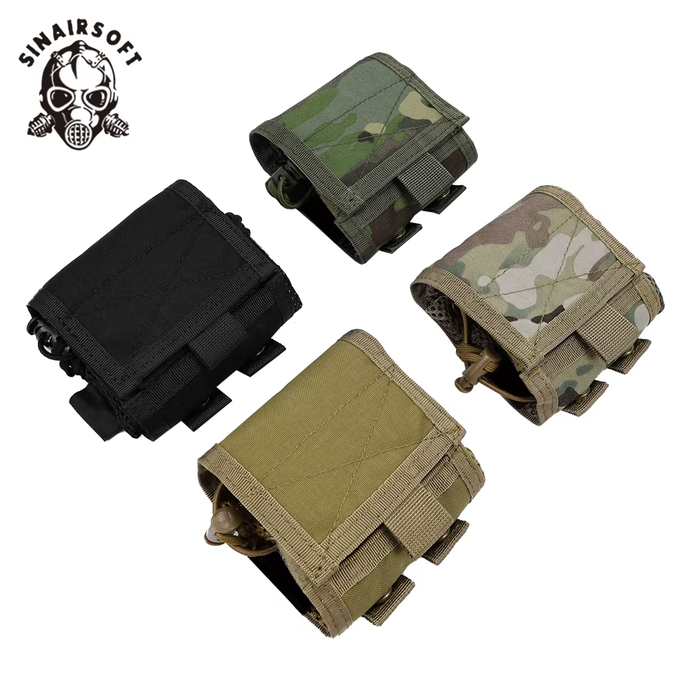 Portaequipación MOLLE pliable – Bolsa táctica nylon resistente - imagen 3