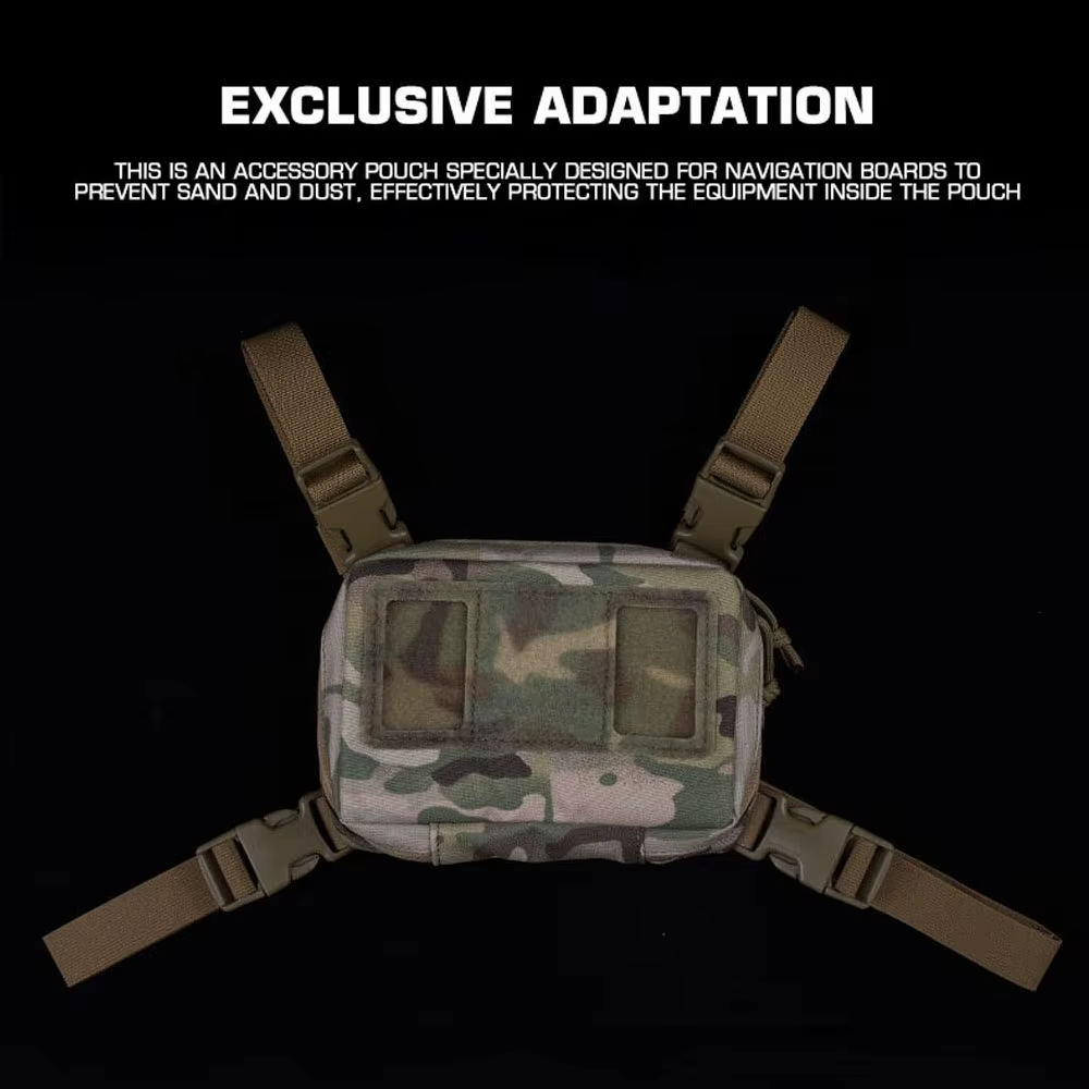 Bolsa táctica antipolvo con MOLLE para teléfono – Airsoft Caza - imagen 5