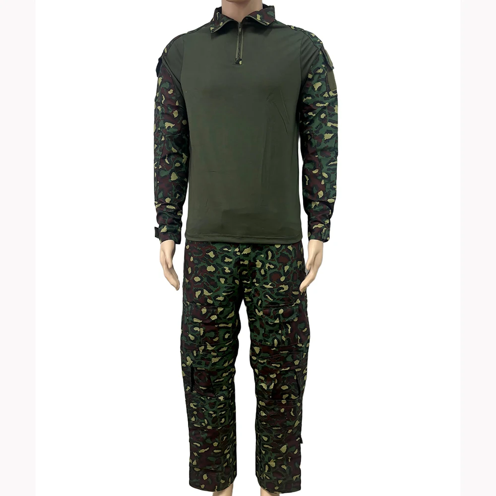 Traje táctico G2 Frog Suit – Camuflaje leopardo, resistente y transpirable