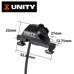 UNITY interruptor remoto de presión táctico M-LOK y riel Picatinny