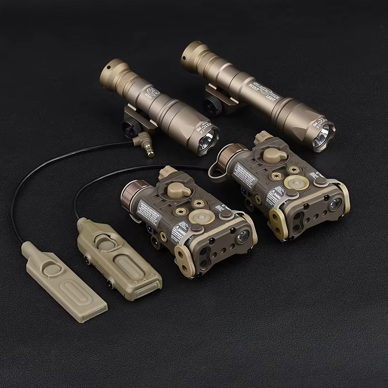 L3 NGAL láser IR verde rojo con linterna SureFire carril Picatinny - imagen 3