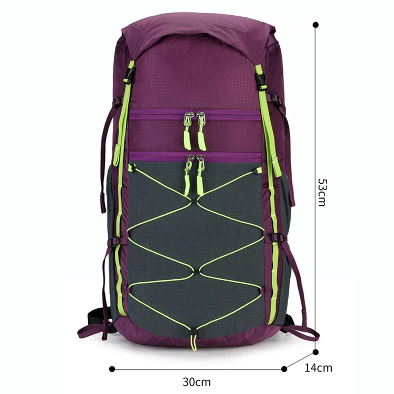 Mochila plegable ligera para camping y viajes, fin de semana - imagen 3