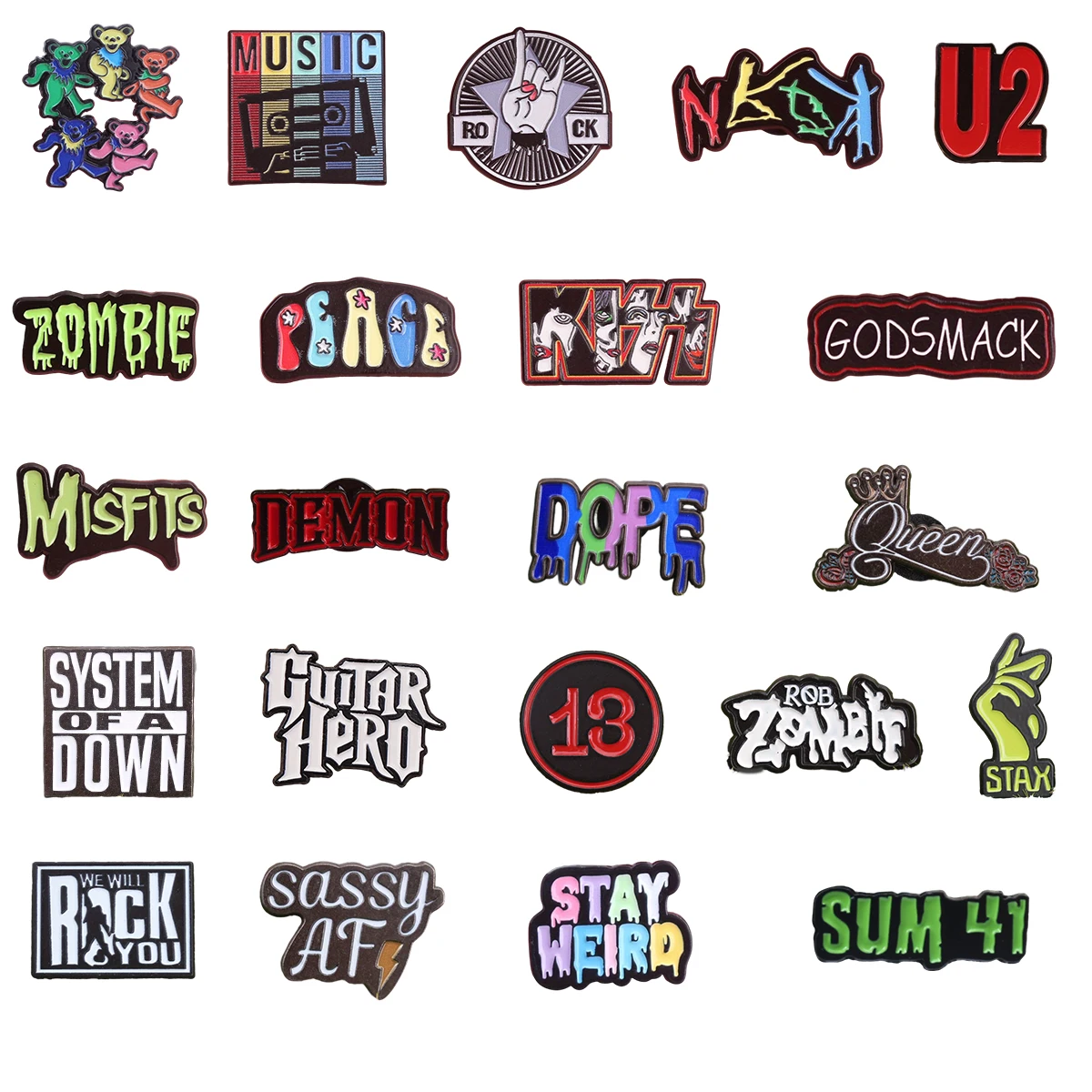 Pin esmaltado banda de música: broche solapa y regalo - imagen 2