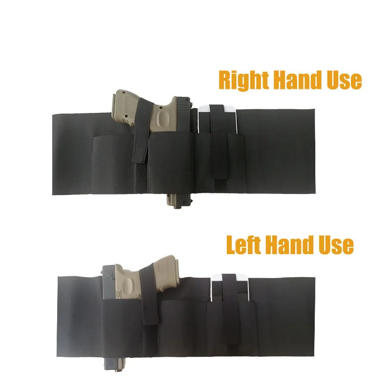 Funda táctica ambidiestro cintura Glock 17/43 9mm MOLLE - imagen 4