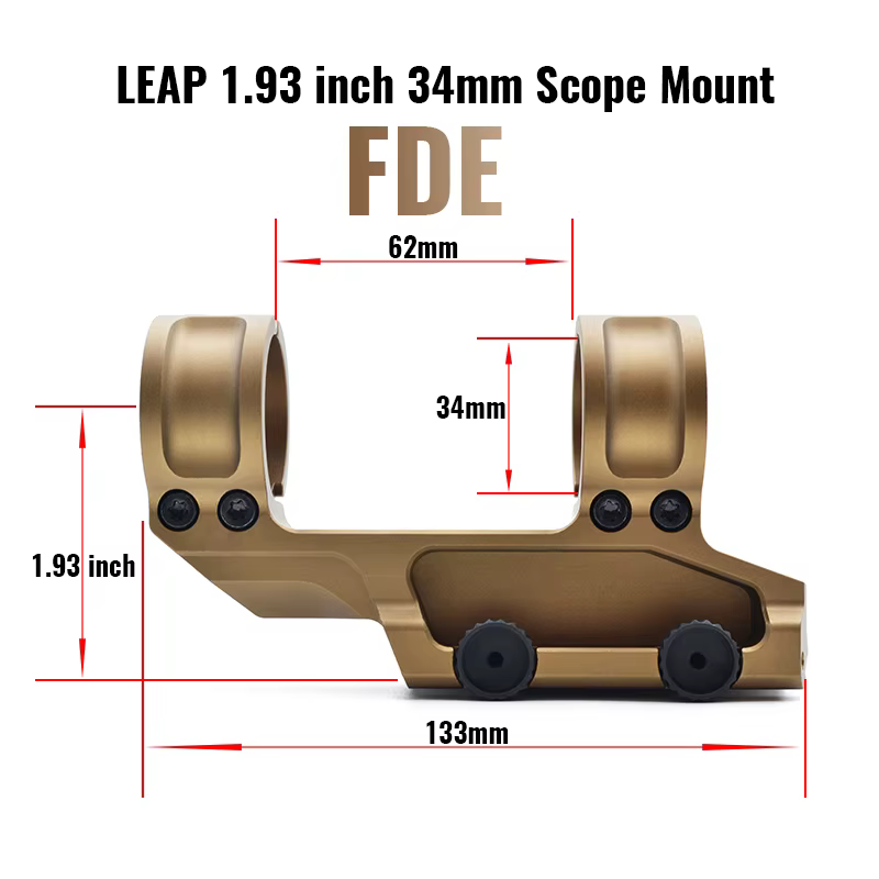 Scalar Leap 30/34mm soporte para mira telescopica - Picatinny - imagen 5