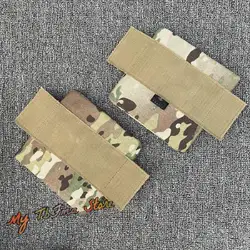Bolsillos laterales tácticos MOLLE para chaleco de combate