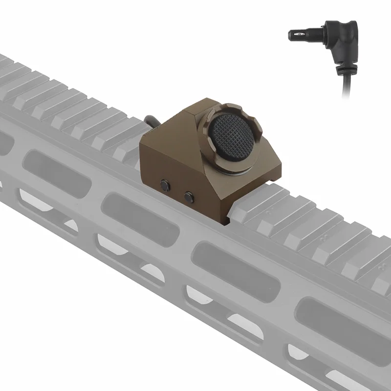 Interruptor táctico metálico con cable para láser y equipo de tiro - imagen 2