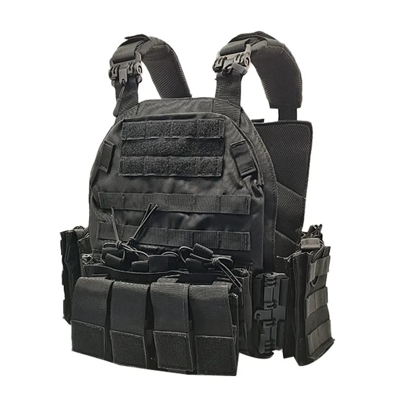 Chaleco táctico MOLLE liberación rápida – Outdoor militar - imagen 3