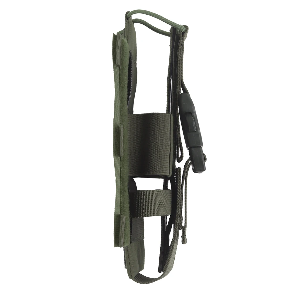 Bolsa táctica para radio MOLLE con velcro y liberación rápida - imagen 2