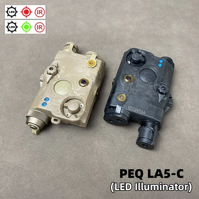 SOTAC LA5-C iluminador láser rojo verde IR para riel Picatinny - imagen 3