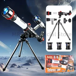 Telescopio astronómico monocular HD portátil – Luna y planetas