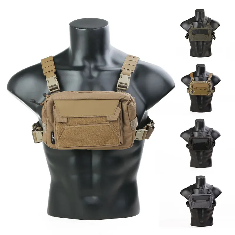 Bolsa pecho táctica Torantar – Nylon ripstop airsoft caza - imagen 2