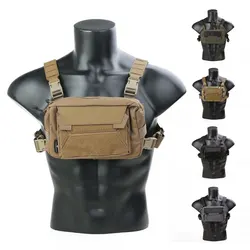Bolsa pecho táctica Torantar – Nylon ripstop airsoft caza