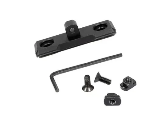MXOK Adaptador guardamanos Keymod para bípode AR-15 riel Picatinny - imagen 5