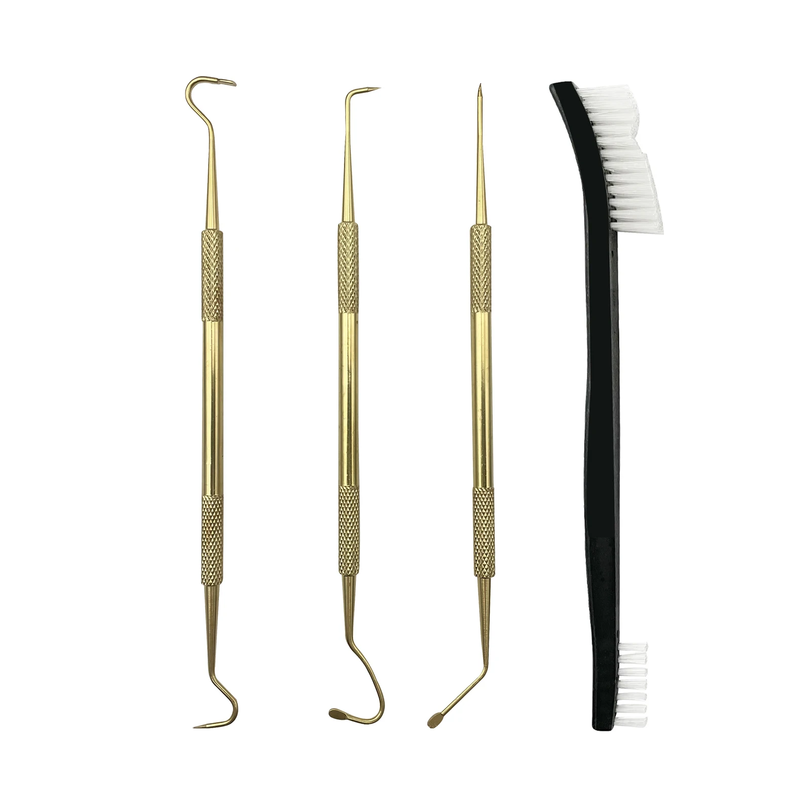 Kit limpieza pistola universal – Cepillos latón nailon