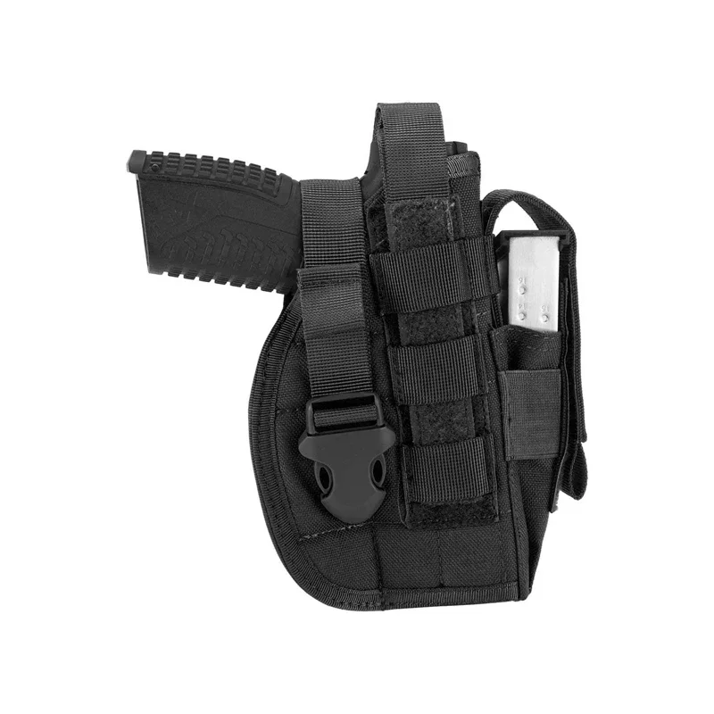 Funda táctica MOLLE universal para pistola y cinturón derecha - imagen 3