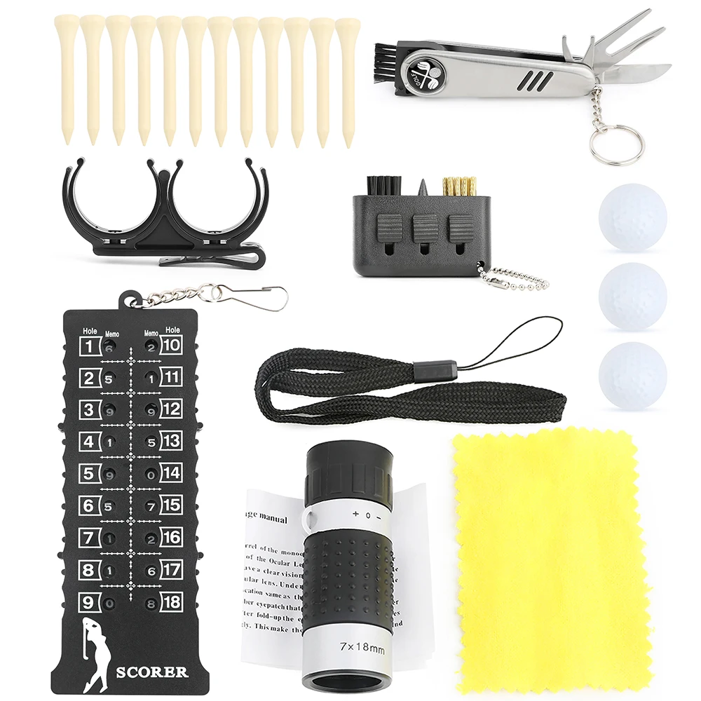 Kit de telémetro de golf multifunción con cuchillo y cepillo - imagen 3