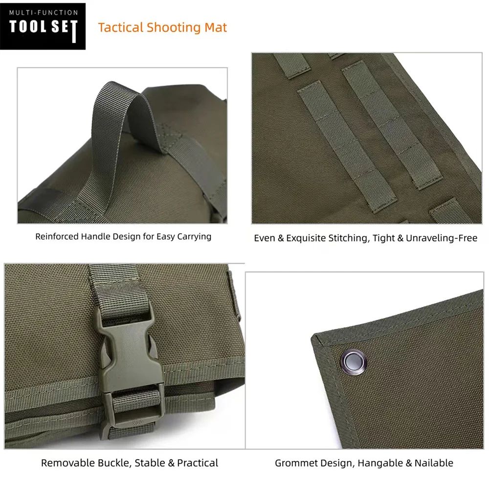 Tapete de camping multifuncional reversible