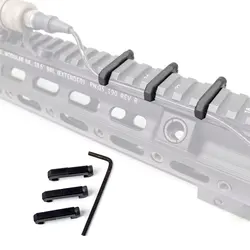 SOTAC-GEAR Guía de cables MLOK Picatinny – Nylon metálico