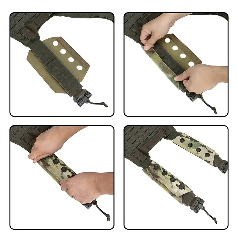 Almohadillas de hombro tácticas compuestas FCPC V5 para airsoft - imagen 2