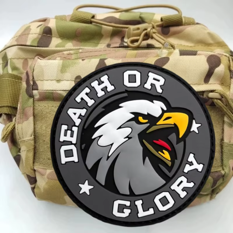 Parche Glory Eagles 3D PVC militar táctico con gancho - imagen 5