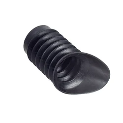 Protector ocular goma antichoque resistente para mira telescópica
