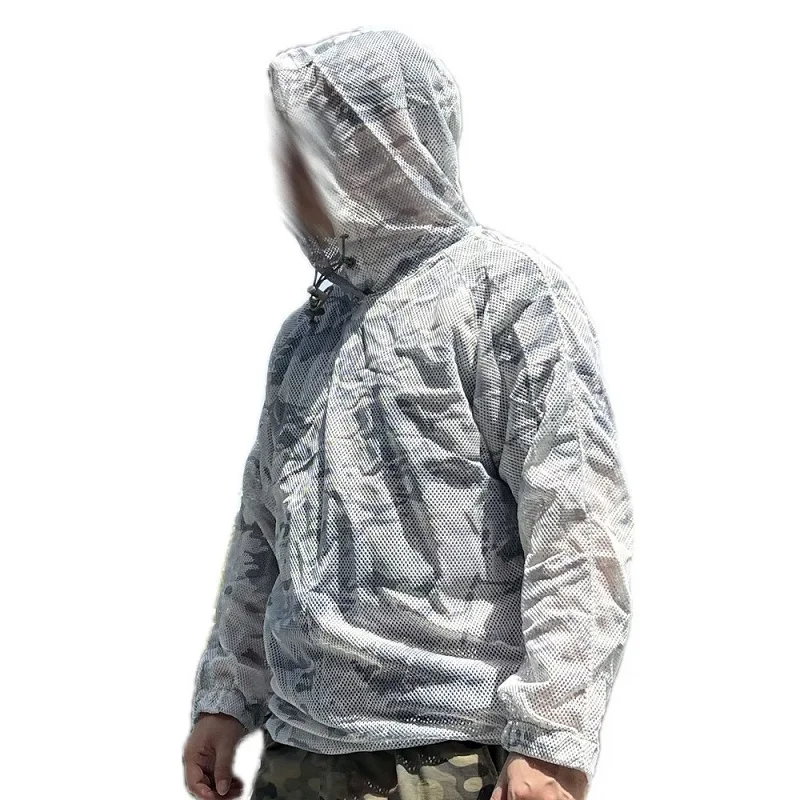 Chaqueta antimosquitos malla táctica camuflaje alemán - imagen 4