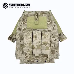 Shekkingears LBT 6094K placa frontal MOLLE para chaleco táctico AOR1