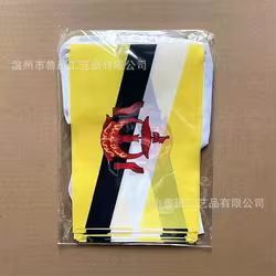 Banderín de Brunei para decoración de fiestas y eventos