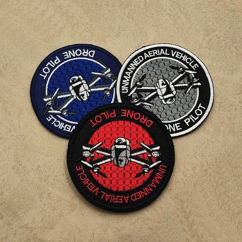 Parche bordado morale piloto drone – Brazalete táctico