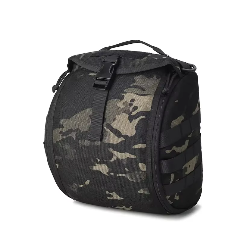 Bolsa casco táctico MOLLE - transporte y almacenamiento compacta MICH - imagen 3