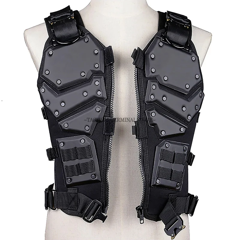 KING KONG Chaleco táctico plate carrier ajustable MOLLE airsoft - imagen 5