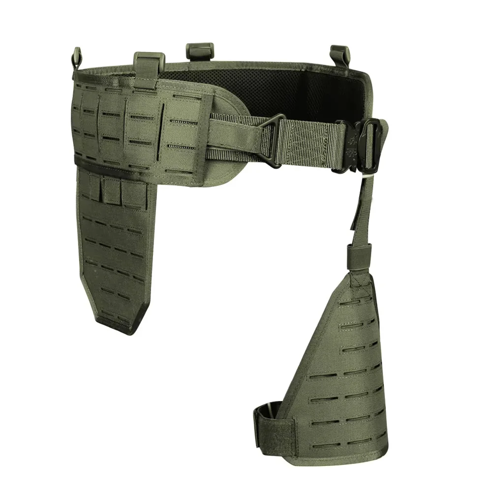 Cinturón táctico MOLLE con funda de pistola y pernera - imagen 2