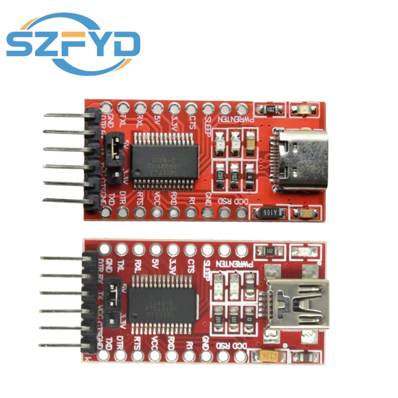 FT232RL FTDI USB TTL Módulo: adaptador serie 3.3V/5V para Arduino - imagen 5
