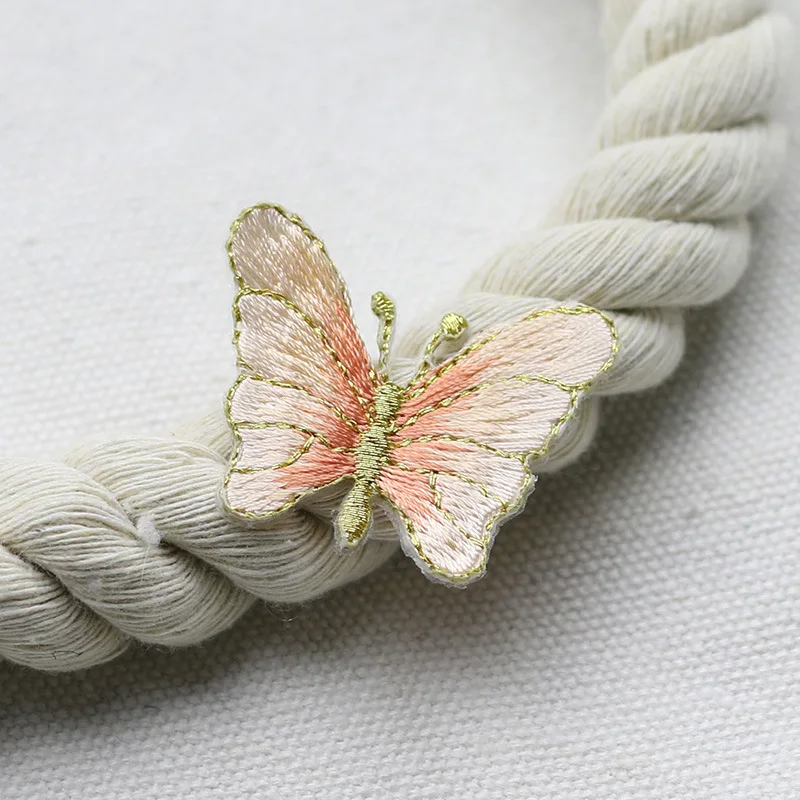 Parche termoadhesivo bordado mariposa para planchar, reparación DIY - imagen 4