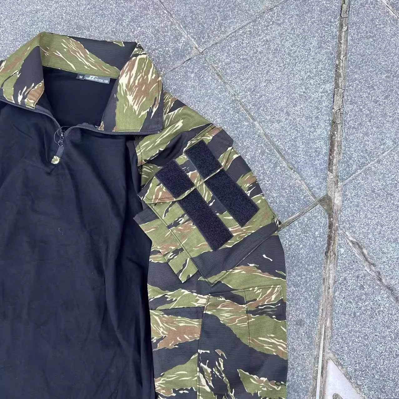 Traje táctico Tom Jungle Tiger Stripe G3 piel de rana CAG - imagen 3