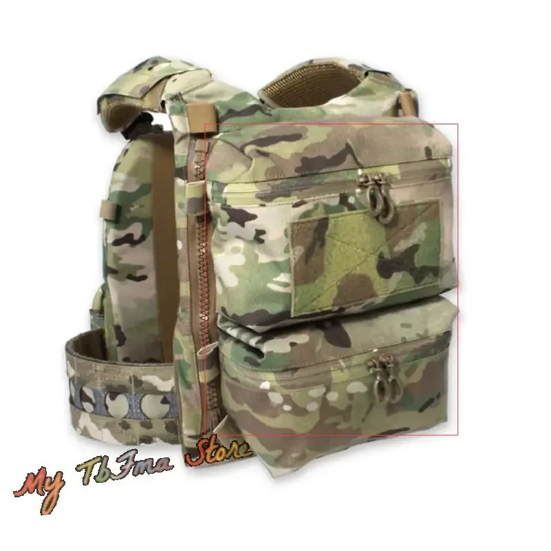 FERRO FCPC V5 bolsa táctica panel MOLLE trasero y doble bolsillo