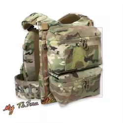 FERRO FCPC V5 bolsa táctica panel MOLLE trasero y doble bolsillo