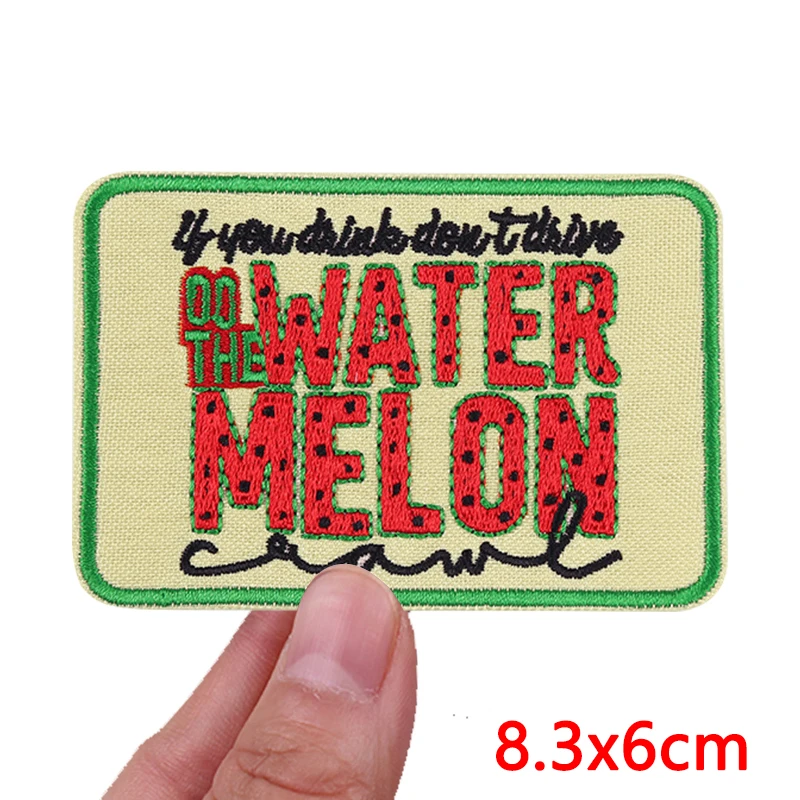 Parches bordados letras vaquero occidental para coser o planchar