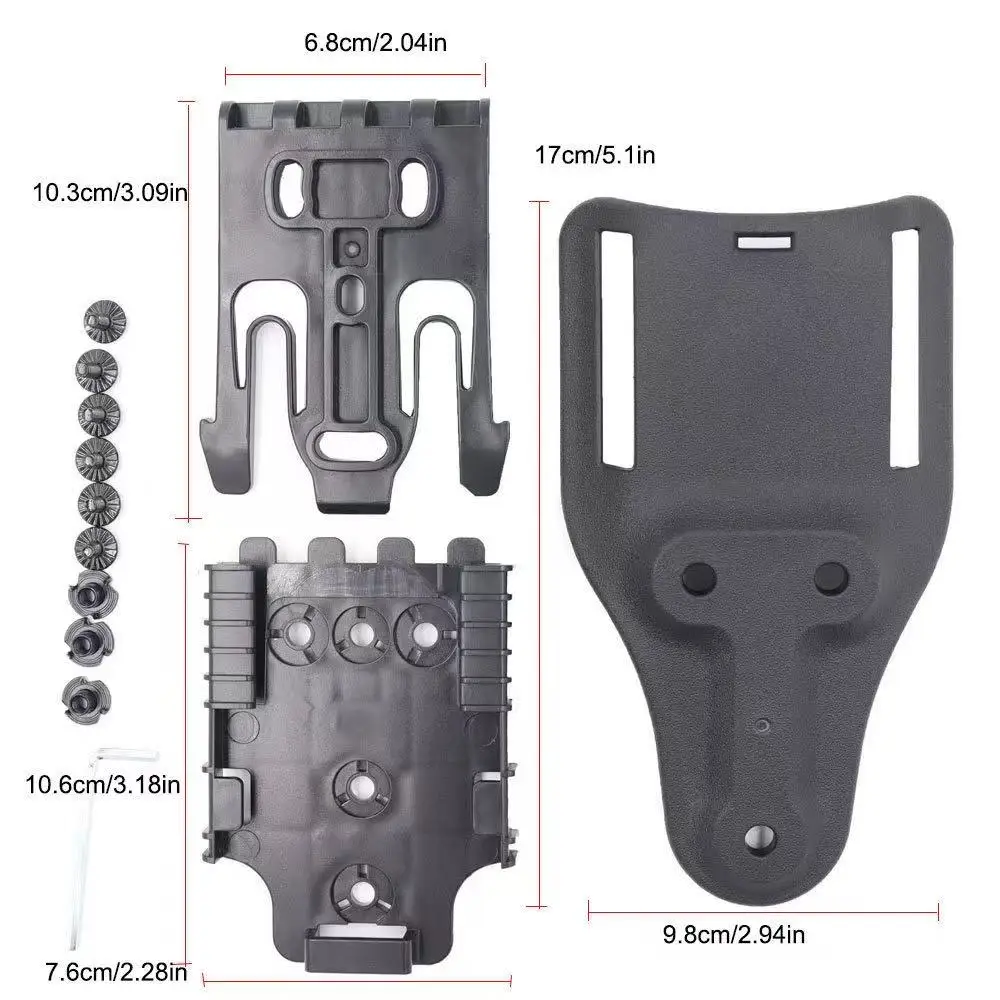 Base adaptadora para enchufe rápido