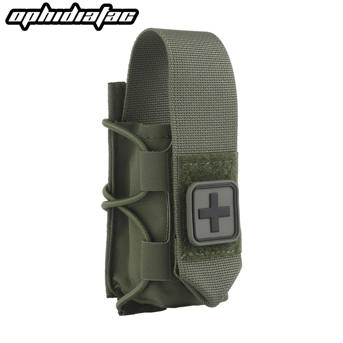 OPHIDIANTAC Bolsa táctica Molle vertical para torniquete médico - imagen 5