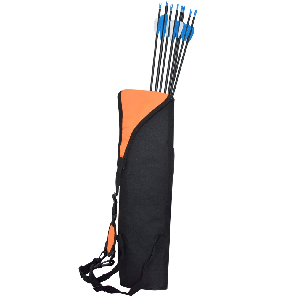 Alforja flechas tiro con arco caza ajustable hombro azul rojo - imagen 3