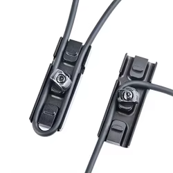 Guía cable M-LOK KeyMod - Accesorio aluminio CNC táctico