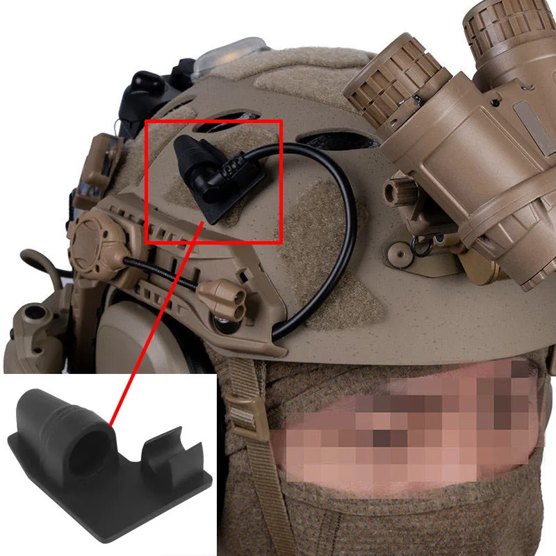 Soporte NVG base de fijación con velcro para equipo táctico - imagen 2